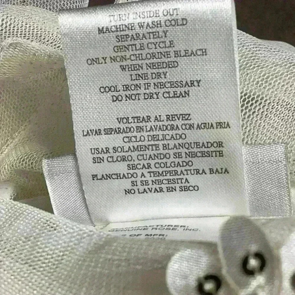 Jona Michelle Dress Ivory / Cream Girls Size 12 Wedding Party Holiday Birthday - Picture 9 of 9